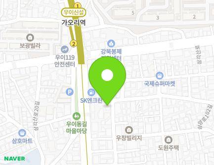 22 Samgaksan-ro 24-gil, Gangbuk-gu, Seoul, Republic of Korea Map