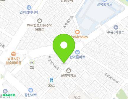 27 Hancheon-ro 148-gil, Gangbuk-gu, Seoul, Republic of Korea Map