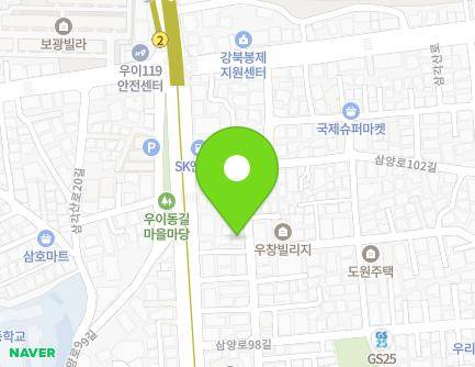 32 Samgaksan-ro 24-gil, Gangbuk-gu, Seoul, Republic of Korea Map