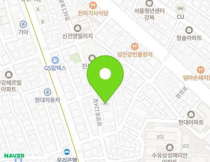 7-12 Samyang-ro 124-gil, Gangbuk-gu, Seoul, Republic of Korea Map