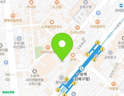 10 Dobong-ro 85-gil, Gangbuk-gu, Seoul, Republic of Korea Map