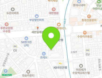 13 Deongneung-ro 26-gil, Gangbuk-gu, Seoul, Republic of Korea Map