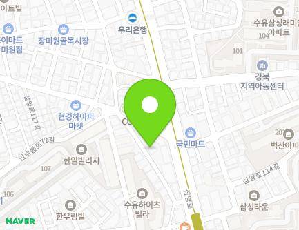 20 Samyang-ro 113-gil, Gangbuk-gu, Seoul, Republic of Korea Map