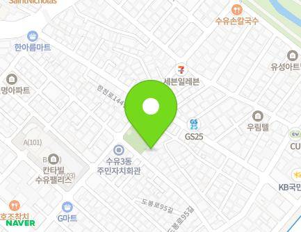 38-1 Dobong-ro 95-gil, Gangbuk-gu, Seoul, Republic of Korea Map