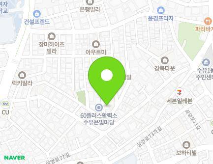 32-19 Insubong-ro 30-gil, Gangbuk-gu, Seoul, Republic of Korea Map