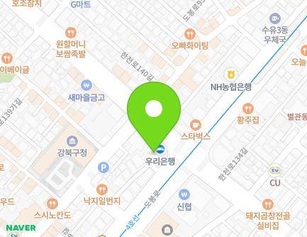 357 Dobong-ro, Gangbuk-gu, Seoul, Republic of Korea Map