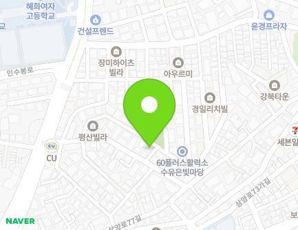 26 Insubong-ro 28na-gil, Gangbuk-gu, Seoul, Republic of Korea Map