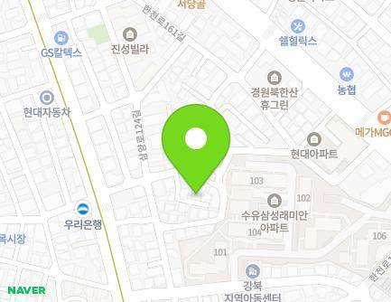 14-9 Samyang-ro 124-gil, Gangbuk-gu, Seoul, Republic of Korea Map