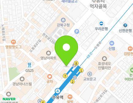 343 Dobong-ro, Gangbuk-gu, Seoul, Republic of Korea Map