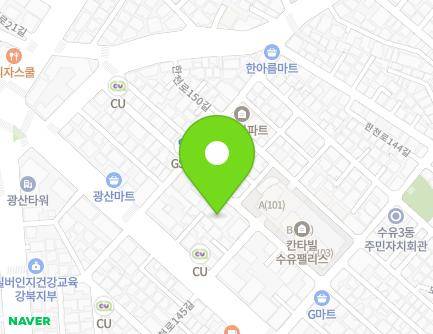 12-10 Hancheon-ro 148-gil, Gangbuk-gu, Seoul, Republic of Korea Map