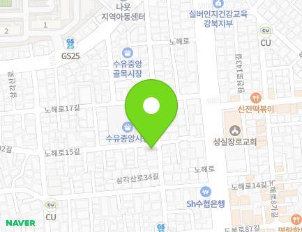 42 Samgaksan-ro 34-gil, Gangbuk-gu, Seoul, Republic of Korea Map