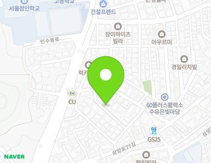 10-9 Insubong-ro 28-gil, Gangbuk-gu, Seoul, Republic of Korea Map