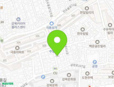 37-10 Insubong-ro 68-gil, Gangbuk-gu, Seoul, Republic of Korea Map