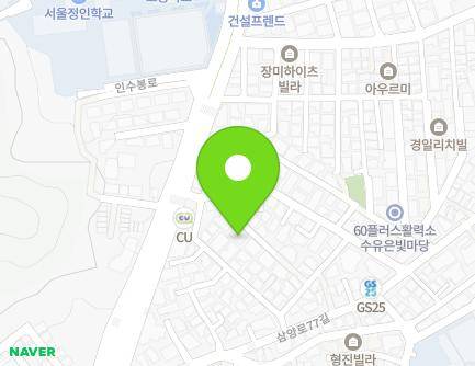 10-6 Insubong-ro 28-gil, Gangbuk-gu, Seoul, Republic of Korea Map