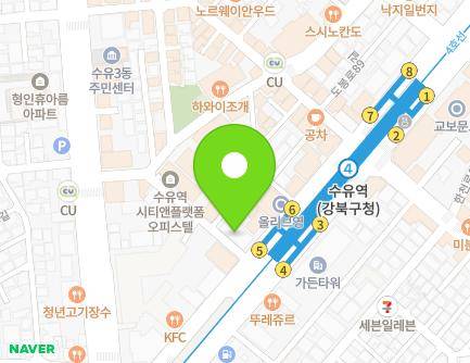 325 Dobong-ro, Gangbuk-gu, Seoul, Republic of Korea Map