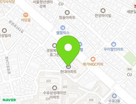 1131 Hancheon-ro, Gangbuk-gu, Seoul, Republic of Korea Map