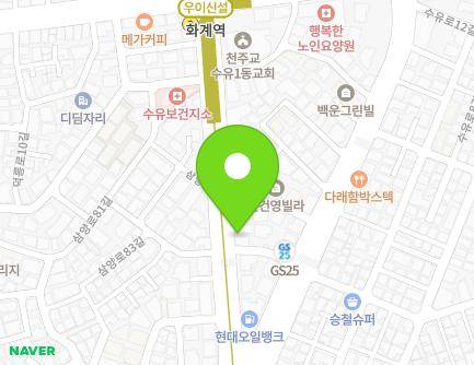 324 Samyang-ro, Gangbuk-gu, Seoul, Republic of Korea Map