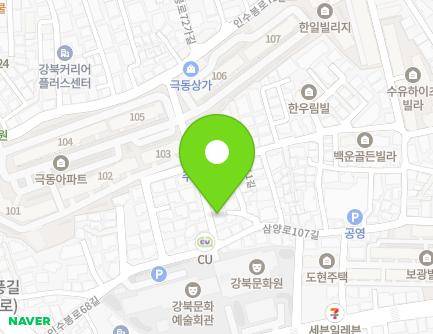 37-6 Insubong-ro 68-gil, Gangbuk-gu, Seoul, Republic of Korea Map