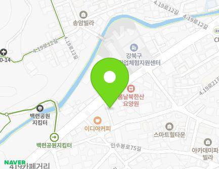 81 4.19-ro, Gangbuk-gu, Seoul, Republic of Korea Map