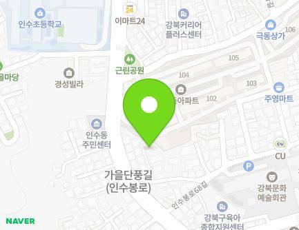 3-10 Insubong-ro 70-gil, Gangbuk-gu, Seoul, Republic of Korea Map