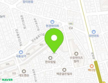 11 Samyang-ro 111ga-gil, Gangbuk-gu, Seoul, Republic of Korea Map