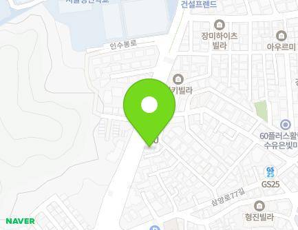 104 Insubong-ro, Gangbuk-gu, Seoul, Republic of Korea Map