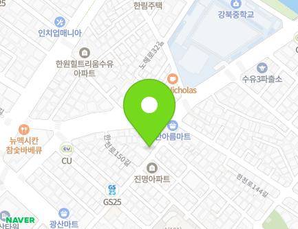 29 Hancheon-ro 148-gil, Gangbuk-gu, Seoul, Republic of Korea Map