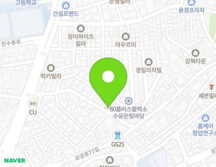 29 Insubong-ro 28-gil, Gangbuk-gu, Seoul, Republic of Korea Map