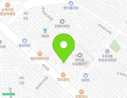 1064-8 Hancheon-ro, Gangbuk-gu, Seoul, Republic of Korea Map