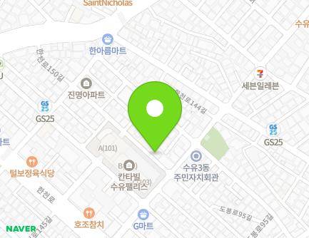 23-8 Hancheon-ro 144-gil, Gangbuk-gu, Seoul, Republic of Korea Map