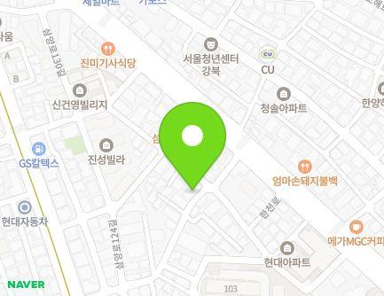 37 Samyang-ro 124-gil, Gangbuk-gu, Seoul, Republic of Korea Map