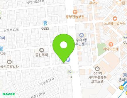 25 Nohae-ro, Gangbuk-gu, Seoul, Republic of Korea Map