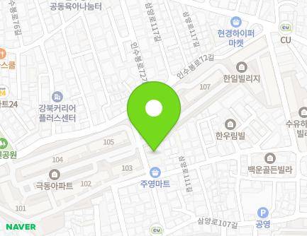 56-6 Samyang-ro 111-gil, Gangbuk-gu, Seoul, Republic of Korea Map