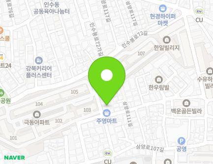 56-2 Samyang-ro 111-gil, Gangbuk-gu, Seoul, Republic of Korea Map