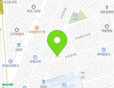 23 Suyu-ro 4-gil, Gangbuk-gu, Seoul, Republic of Korea Map