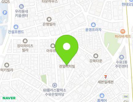 39-19 Samyang-ro 79-gil, Gangbuk-gu, Seoul, Republic of Korea Map