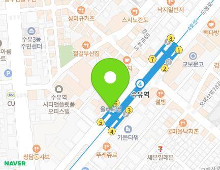 327-2 Dobong-ro, Gangbuk-gu, Seoul, Republic of Korea Map