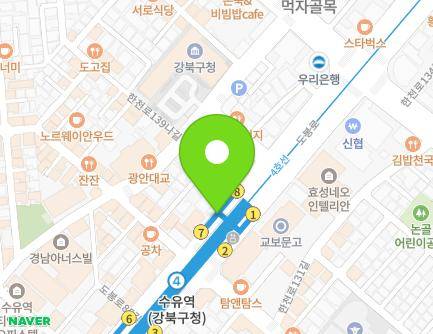 343-1 Dobong-ro, Gangbuk-gu, Seoul, Republic of Korea Map