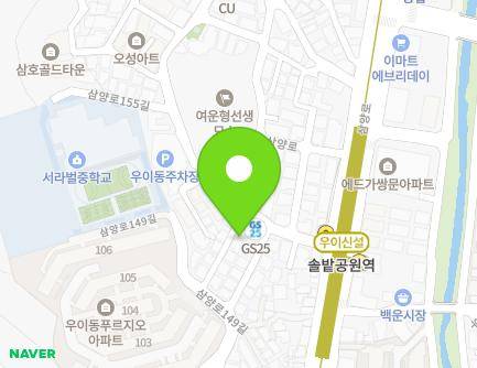 15 Samyang-ro 155-gil, Gangbuk-gu, Seoul, Republic of Korea Map