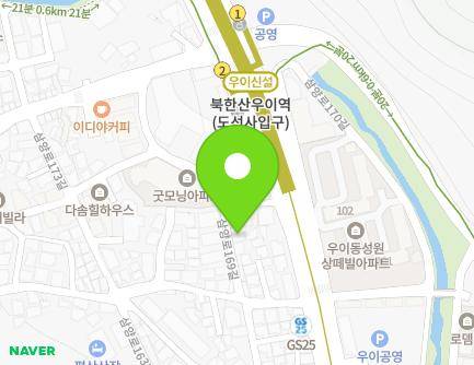 12-12 Samyang-ro 169-gil, Gangbuk-gu, Seoul, Republic of Korea Map