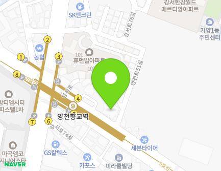 357 Yangcheon-ro, Gangseo-gu, Seoul, Republic of Korea Map