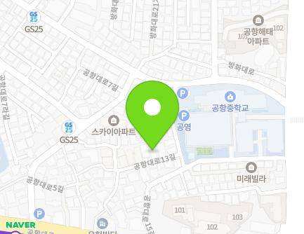 20-19 Gonghang-daero 13-gil, Gangseo-gu, Seoul, Republic of Korea Map