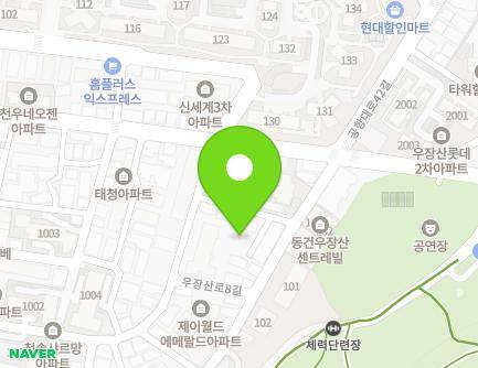 14-7 Ujangsan-ro 8-gil, Gangseo-gu, Seoul, Republic of Korea Map