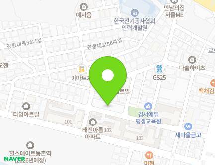 33-16 Deungchon-ro 55-gil, Gangseo-gu, Seoul, Republic of Korea Map