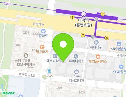 59-21 Magokjungang-ro, Gangseo-gu, Seoul, Republic of Korea Map