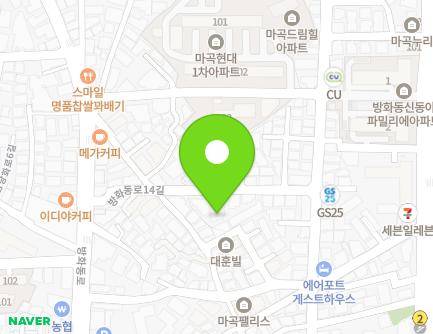 24-1 Banghwadong-ro 14-gil, Gangseo-gu, Seoul, Republic of Korea Map