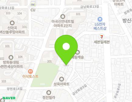 36-4 Geumnanghwa-ro 11-gil, Gangseo-gu, Seoul, Republic of Korea Map