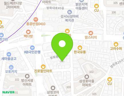 54-13 Banghwadong-ro 16-gil, Gangseo-gu, Seoul, Republic of Korea Map