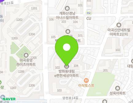 57 Yangcheon-ro 6-gil, Gangseo-gu, Seoul, Republic of Korea Map