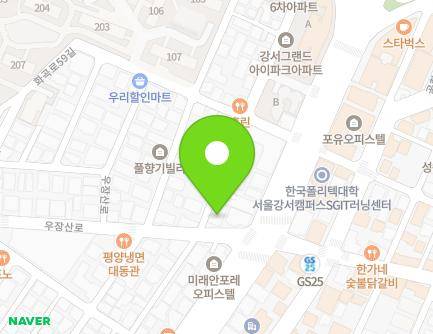 127 Ujangsan-ro, Gangseo-gu, Seoul, Republic of Korea Map